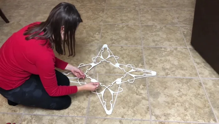 Secure all connections with tie wraps.