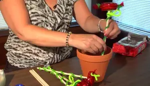 Adorable Clay Pot Cookie Gift Craft for Kids