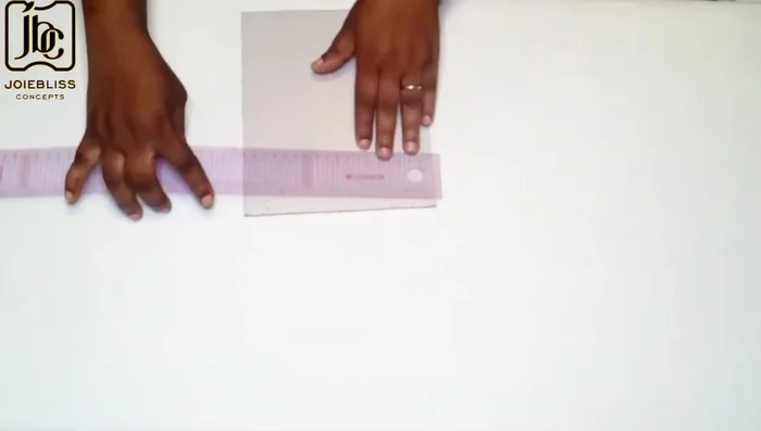 Prepare materials: Cut cotton fabric to 7x9 inches (add 1.5 inches to each side of your picture for the frame).