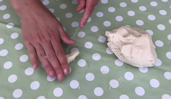 Optional: Create shell molds: Use chocolate seashell trays as molds to create shell-shaped pieces. Let them dry thoroughly.