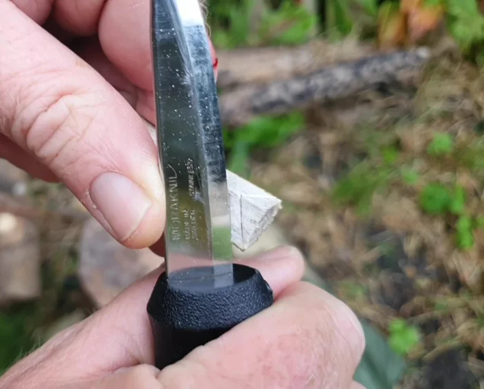 Round the corners: Create small V-cuts on the corners to round out the owl's face. This will be where the eyes will be.