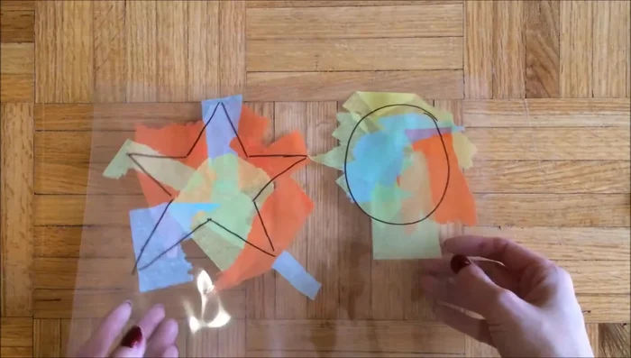 Cut out your shapes.