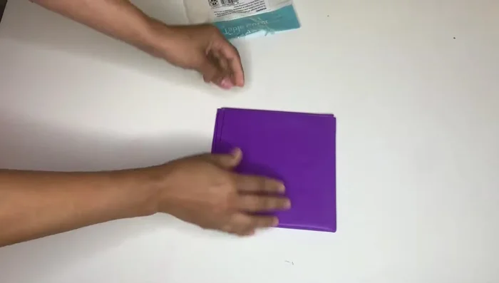 Cut the strings: Measure and cut 3-inch strips from the tablecloth. You'll need four pieces for each string, plus additional for adjustments.