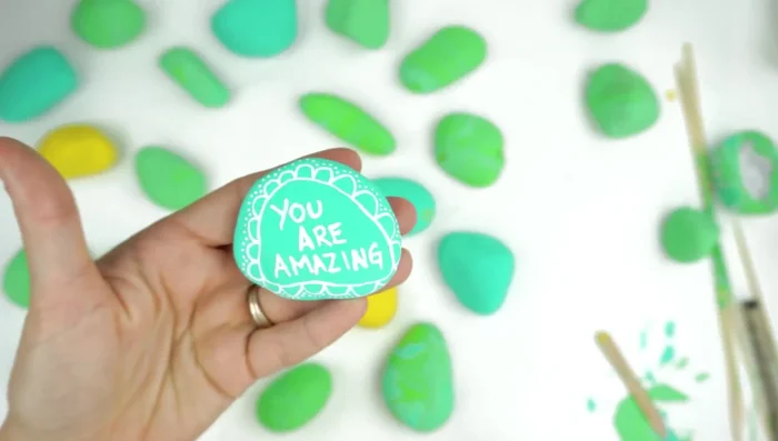 Add decorations (optional): Add decorative elements such as dots around the edges for a whimsical touch.