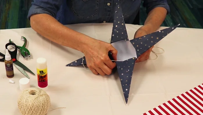 Repeat steps 1-7 to make the second star half.