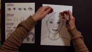 Easy Self-Portrait Drawing Tutorial for Kids and Beginners