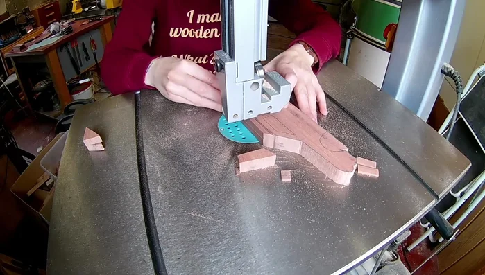 Drill axle holes (7mm) and glue on the sides.