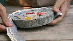 DIY Mother's Day Gift: Easy Concrete Stepping Stones with Kids