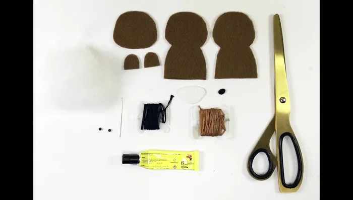 Prepare pattern pieces and materials.