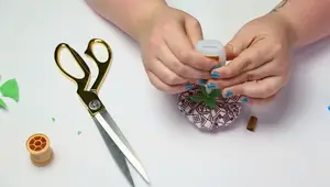 Spooky Pumpkins from Fat Quarters: A 5-Minute DIY Craft