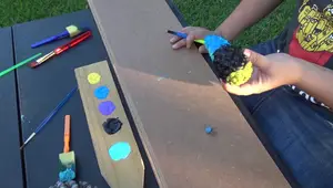 Vibrant Pine Cone Painting: A Creative DIY Project