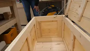 Build a Massive Pinewood Storage Chest: The Ultimate DIY Guide