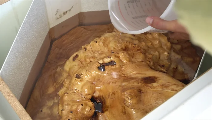 Cure Epoxy: Allow the epoxy to cure completely. Monitor temperature carefully, as excessive heat can cause cracking and bubbling.