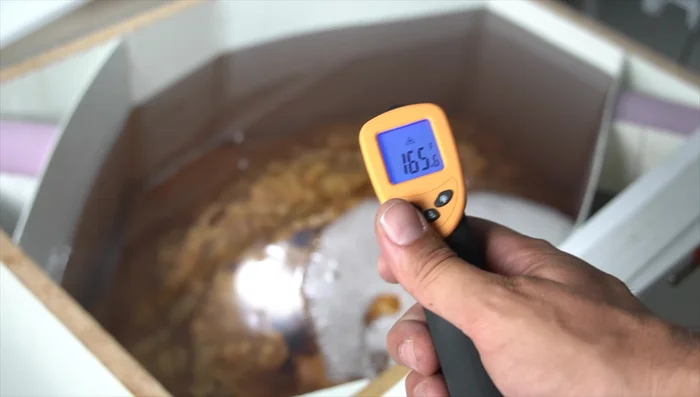 Cure Epoxy: Allow the epoxy to cure completely. Monitor temperature carefully, as excessive heat can cause cracking and bubbling.