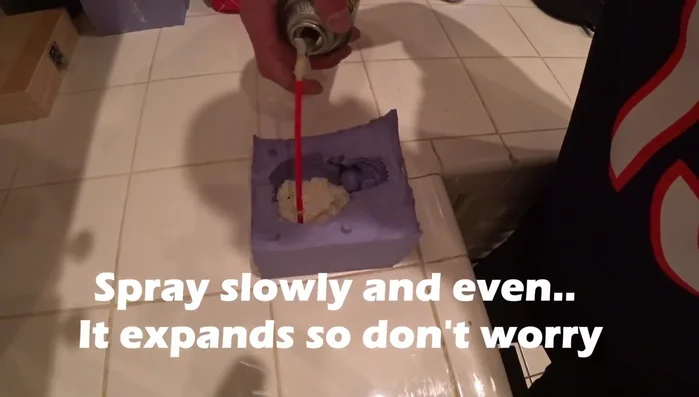 Apply a release agent like Vaseline.