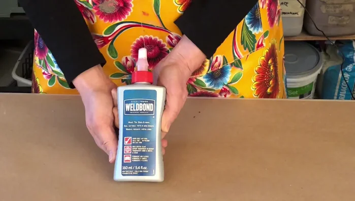 Let the glue dry: Let the glued tiles dry completely (overnight is recommended).