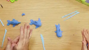 Creative Clay Dolphins: A Fun and Easy Kids' Craft