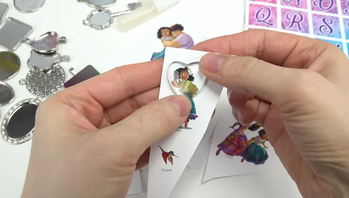 Carefully cut out the traced image.