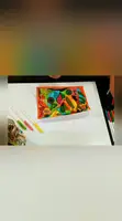 Nested Abstract Art: A Step-by-Step Guide to Vibrant Creations