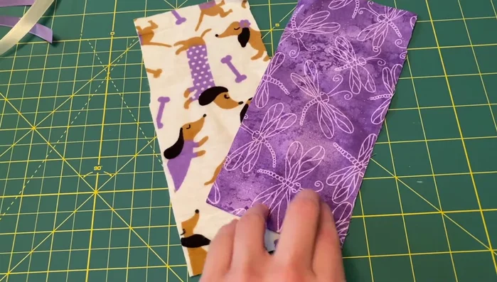 Trim and turn: Trim excess thread, and turn the fabric right side out.