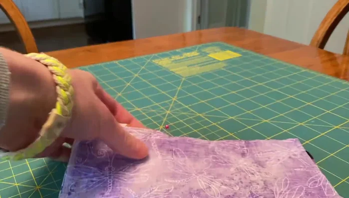 Trim and turn: Trim excess thread, and turn the fabric right side out.