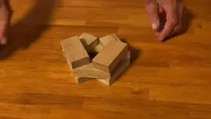 Build Amazing Optical Illusions and Towers with Wooden Blocks