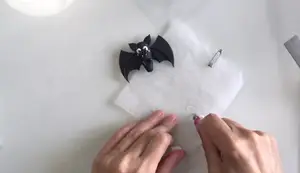 Spooky Cute Halloween Bat Brooch Tutorial: Polymer Clay Charm