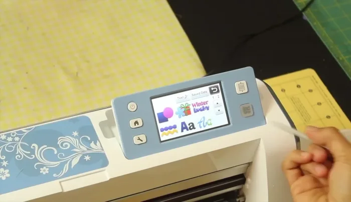 Access the pattern menu, select shapes, and choose a circle. Adjust the size if needed.