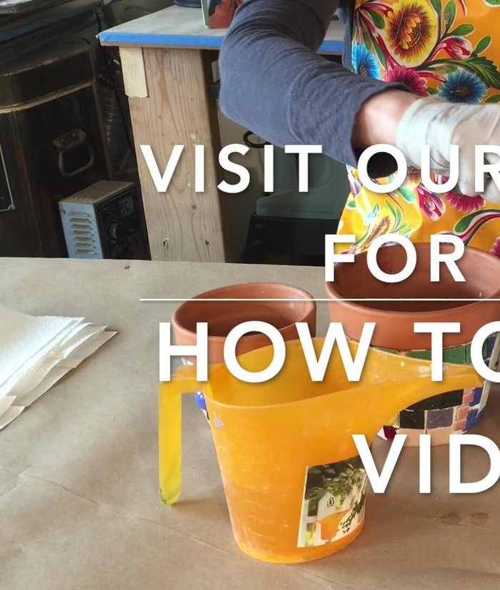 Optional: Clean excess grout with a damp sponge.