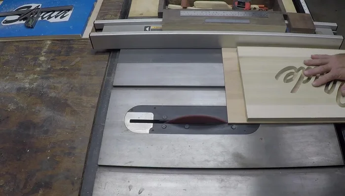 Sand the edges for smoothness.