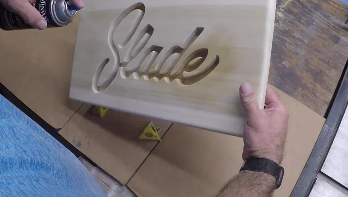 Apply a finish (paste wax and steel wool).