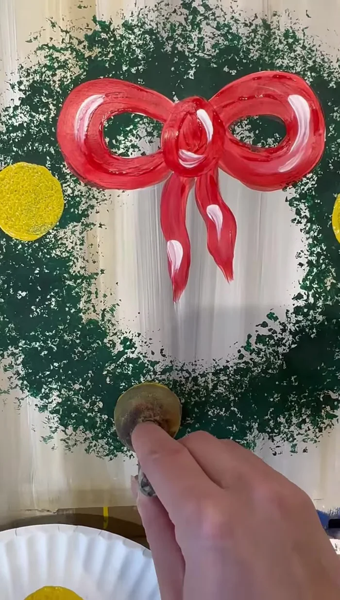 Add glitter paint to the ornaments for a sparkly effect. It may appear milky initially but dries clear.