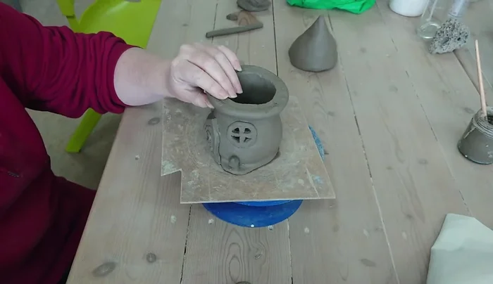 Add final touches, such as texturing the bottom of the mushroom cap to mimic a real mushroom.