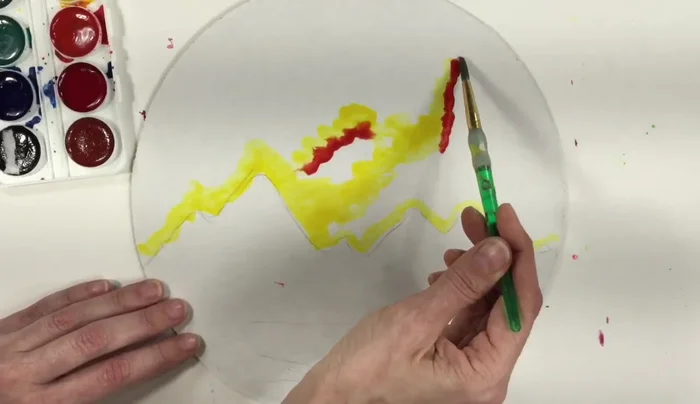 Refine the composition by adding texture with smaller details.