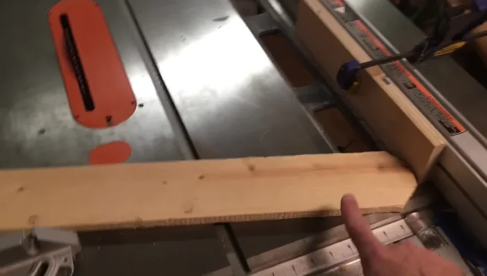 Square up the edges of all pieces.