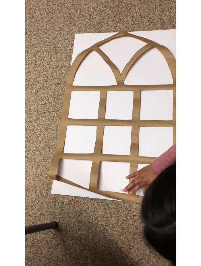 Add a rustic look by smearing brown paint around the edges.