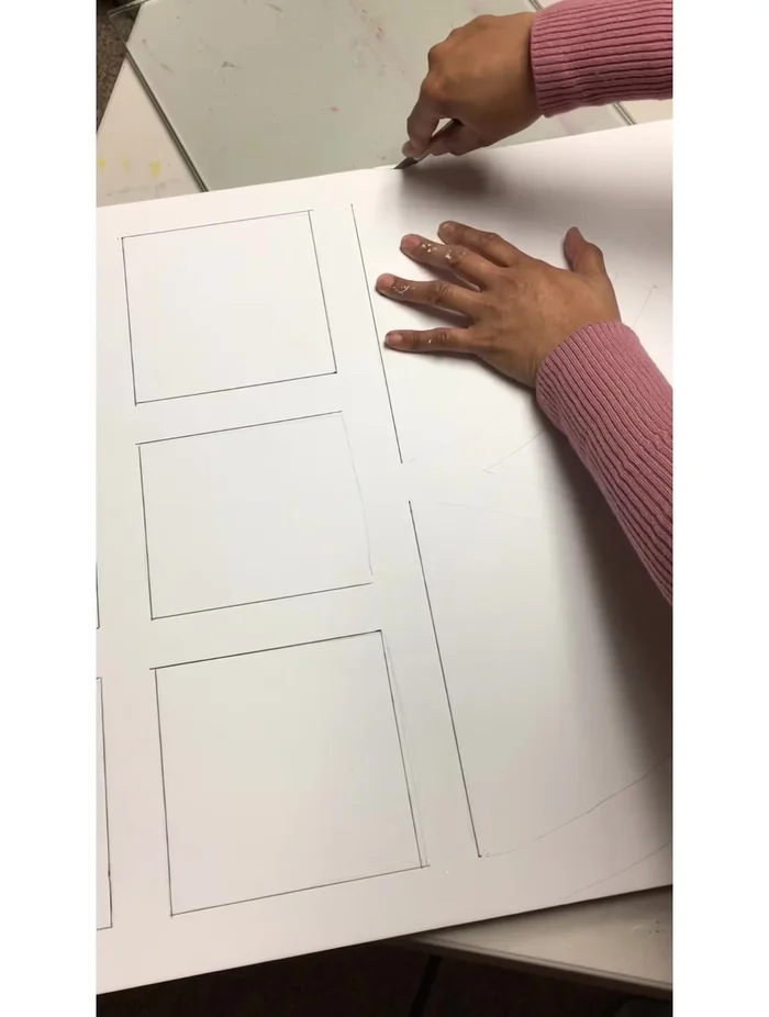 Add a rustic look by smearing brown paint around the edges.