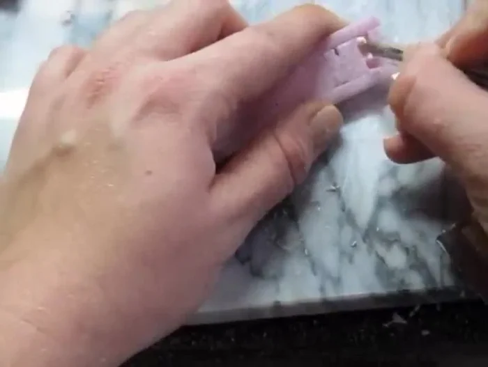 Ensure all pieces fit together perfectly before gluing to avoid cracks.