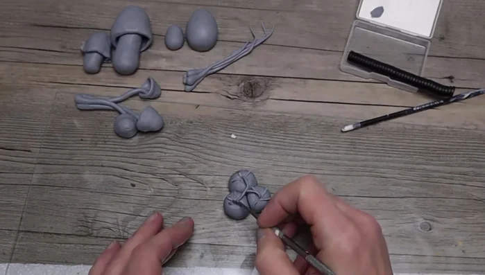 Make kidney beans: Use one or two magnets.