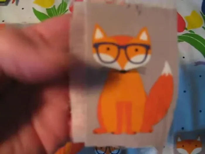 Cut out the fabric shapes again after applying the interfacing.