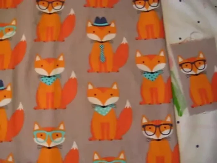 Cut out the fabric shapes again after applying the interfacing.