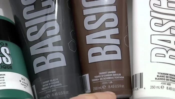 Paint the water: Apply acrylic paints, blending colors to create depth and realism. Start with thick paint and blend using a wet brush for a blurry effect.