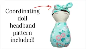 Easiest No-Sew Fabric Doll Tutorial for Kids & Beginners