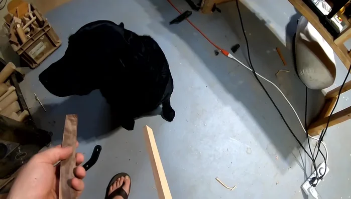 Cut out the base shape using a bandsaw and clean it up with a sander. Achieve a half-inch thickness.