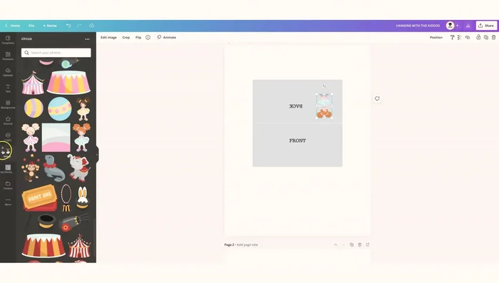 Upload Images: Upload your desired images to Canva from your computer.