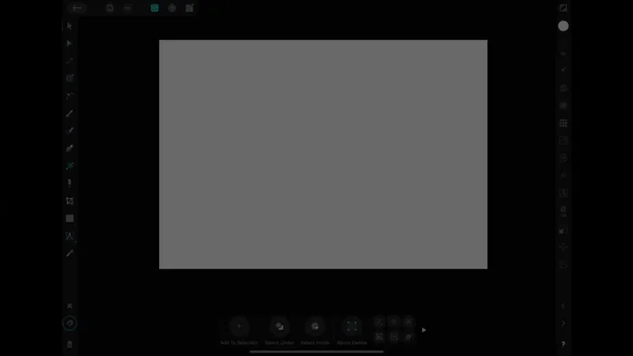 Start with a new document and create a black background using a rectangle.