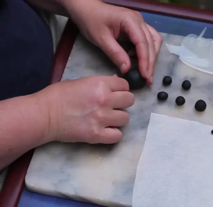 Attach the legs to the body, ensuring they are evenly spaced.