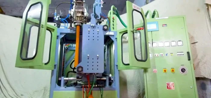 Eject the product from the mold after cooling.