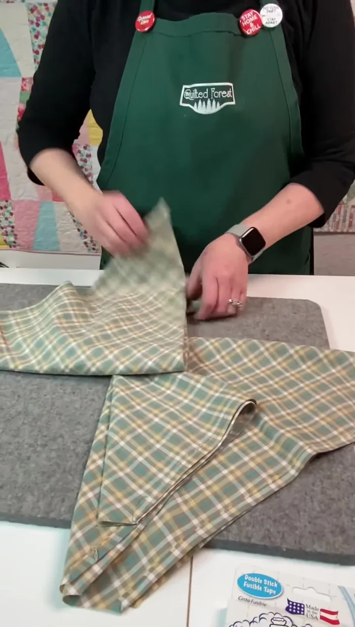 Repeat step 7 for the remaining two sides.