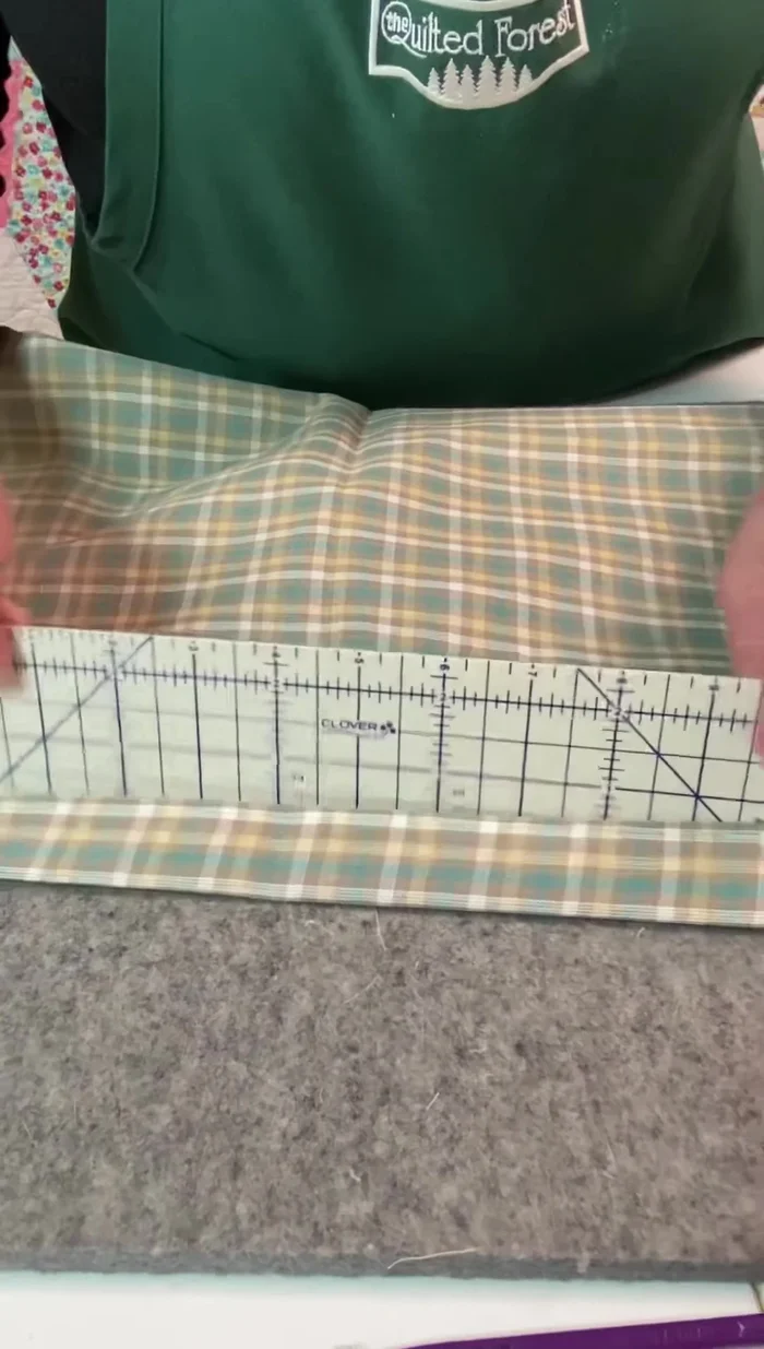 Sew along the edge of the napkin to enclose raw edges.